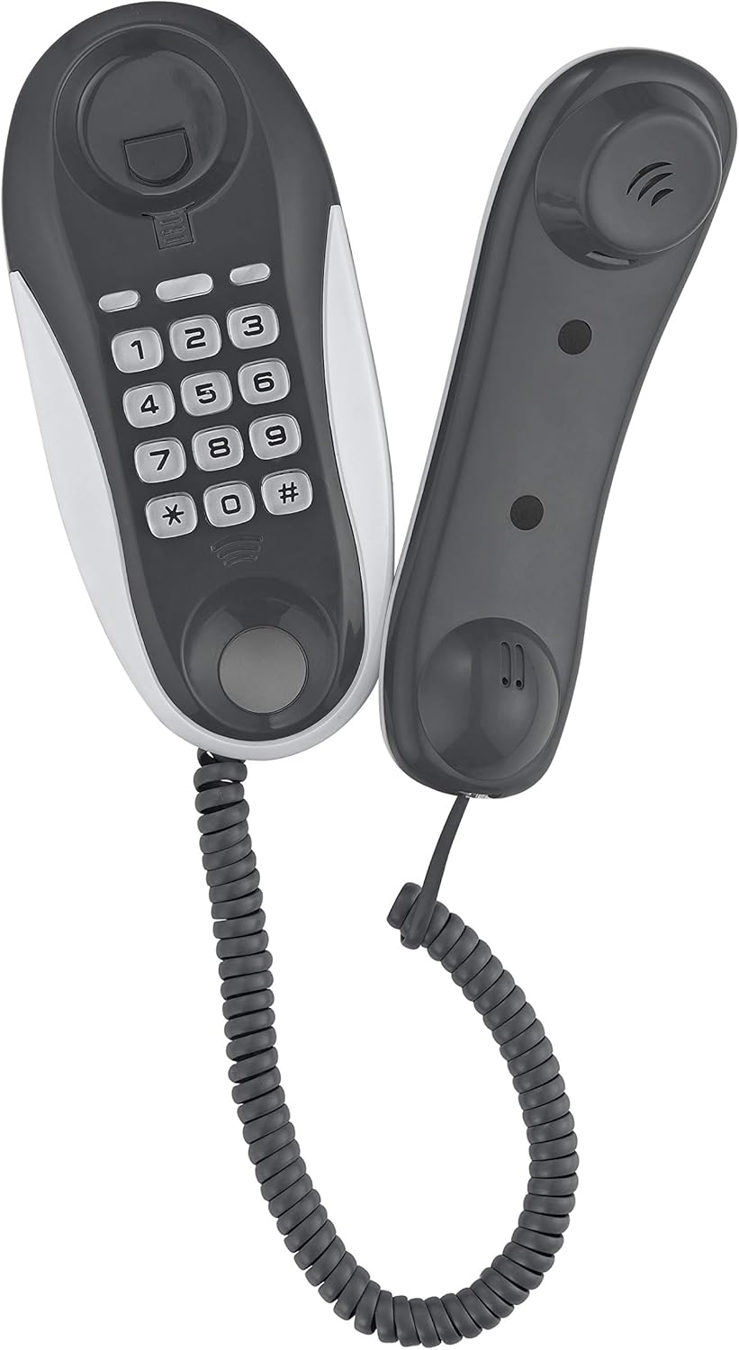 Brondi kenoby – Phone (Phone Analog, Terminal with Cable Connection, Black/White)