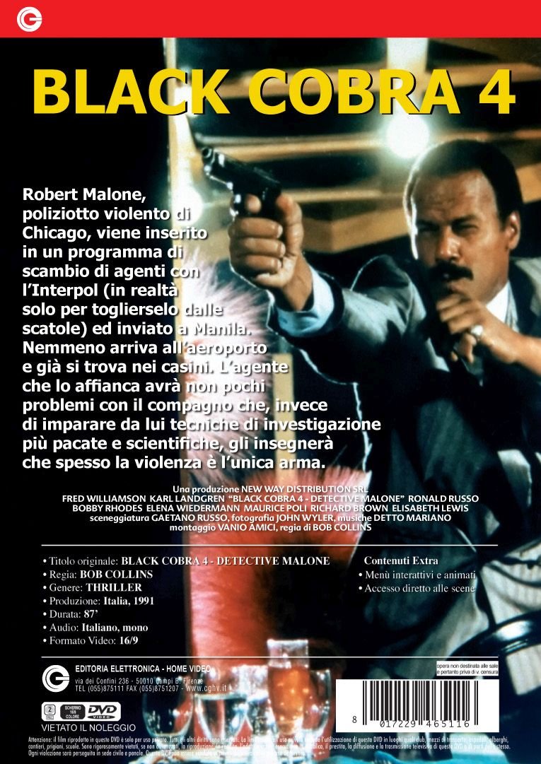 Black Cobra 4-Detective Malone
