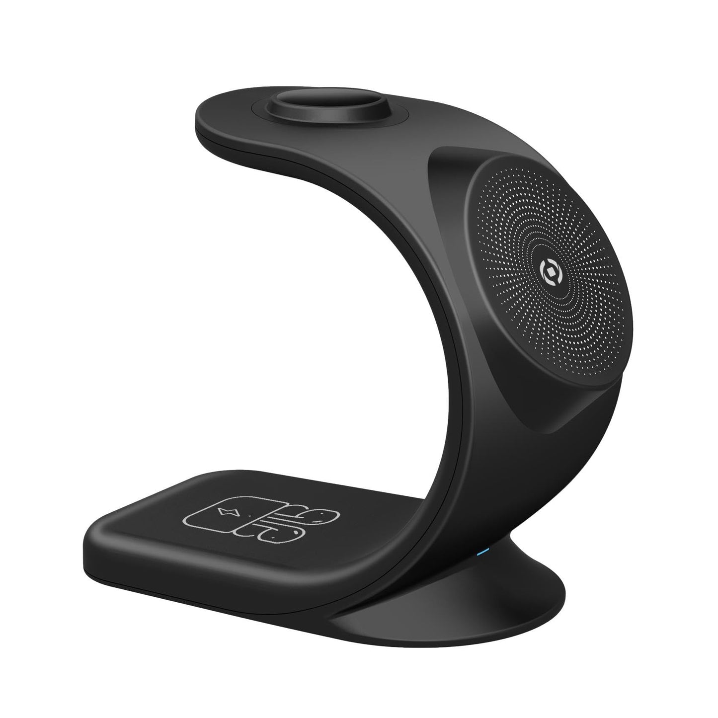 Magsafe Stand Charge 3In1 Black