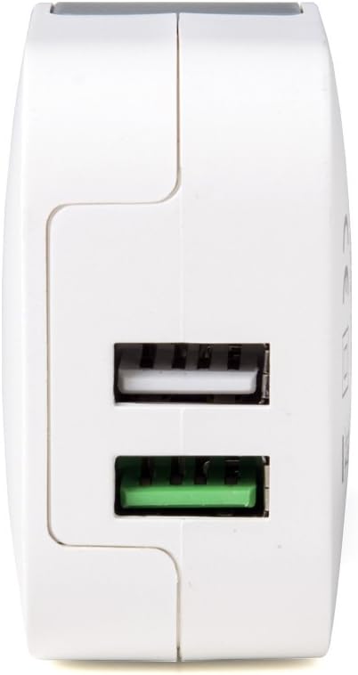 Travel Charger DUAL, 1x Turbo 2.4A, 1x 1A Universal