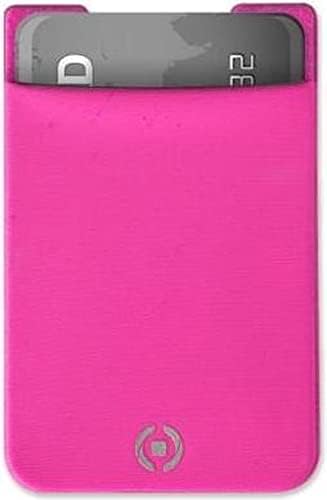Celly card slot with adhesive