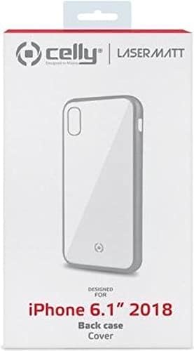 Celly Laser Matt iPhone XR Silver