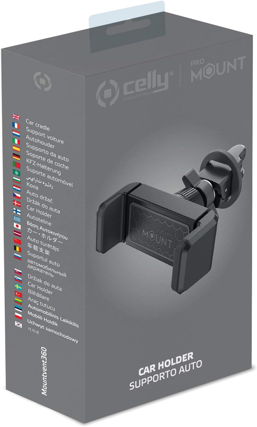 Celly MOUNTVENT360 Car Mount for Air Vent