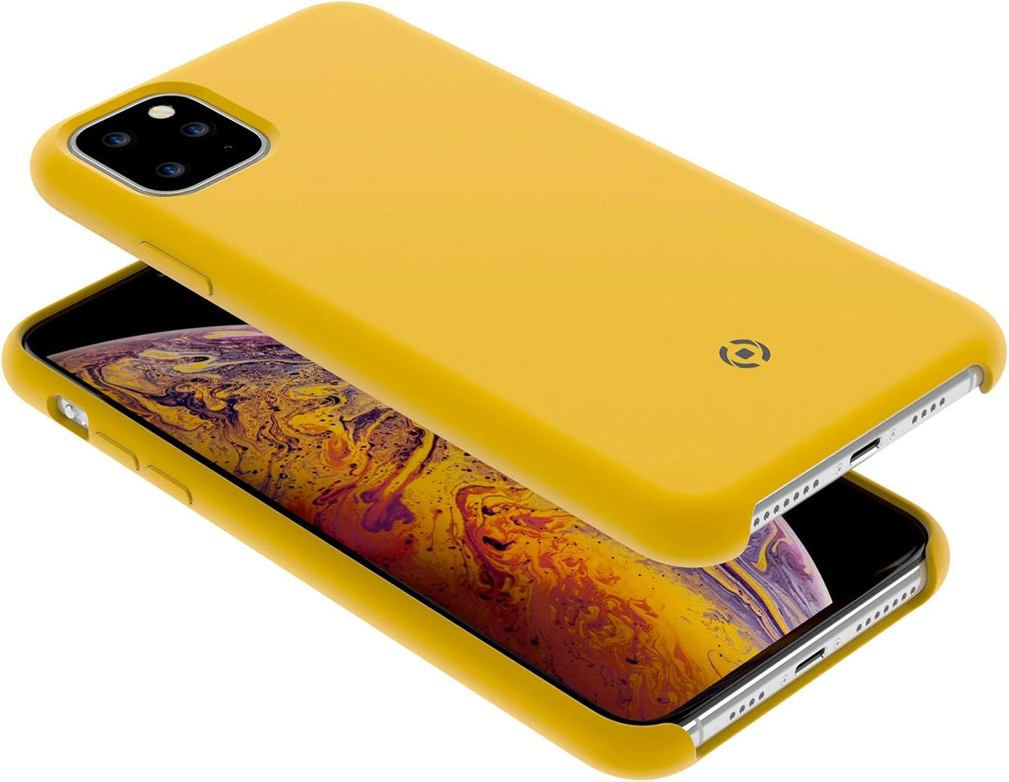 Celly LEAF COVER FOR IPHONE 11 PRO MAX COLOR Yellow