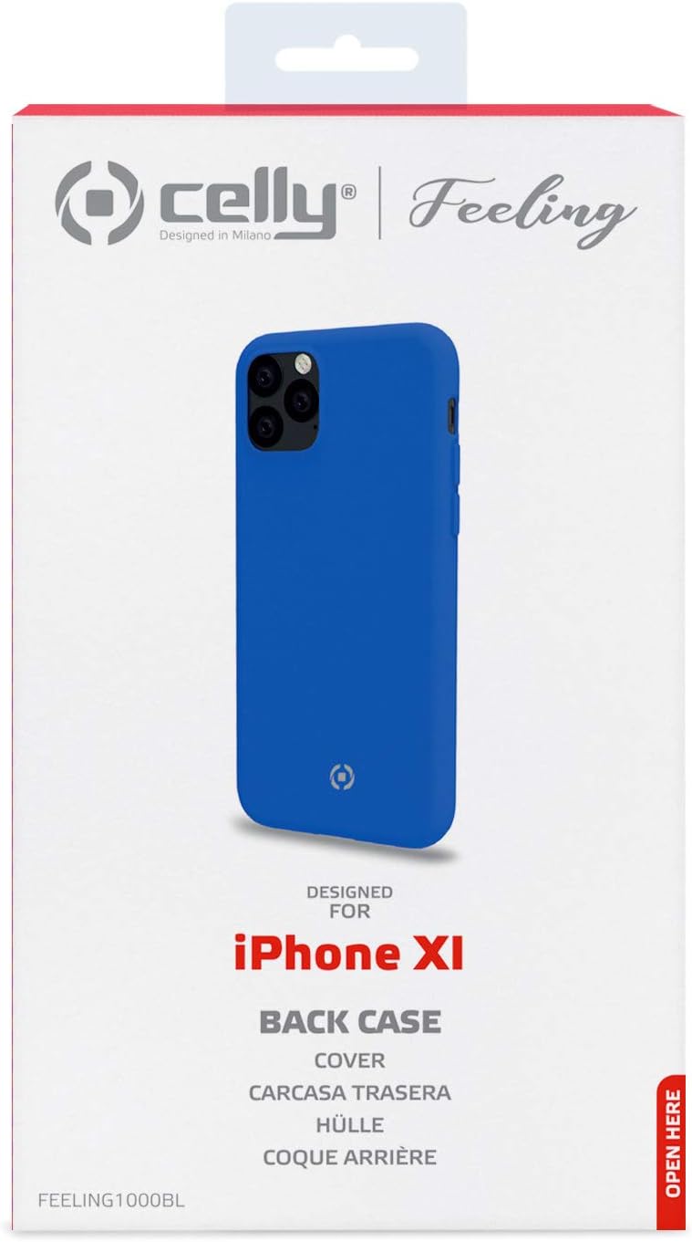 Celly FEELING1000BL - Cover Feeling Iphone 11 Pro Blue