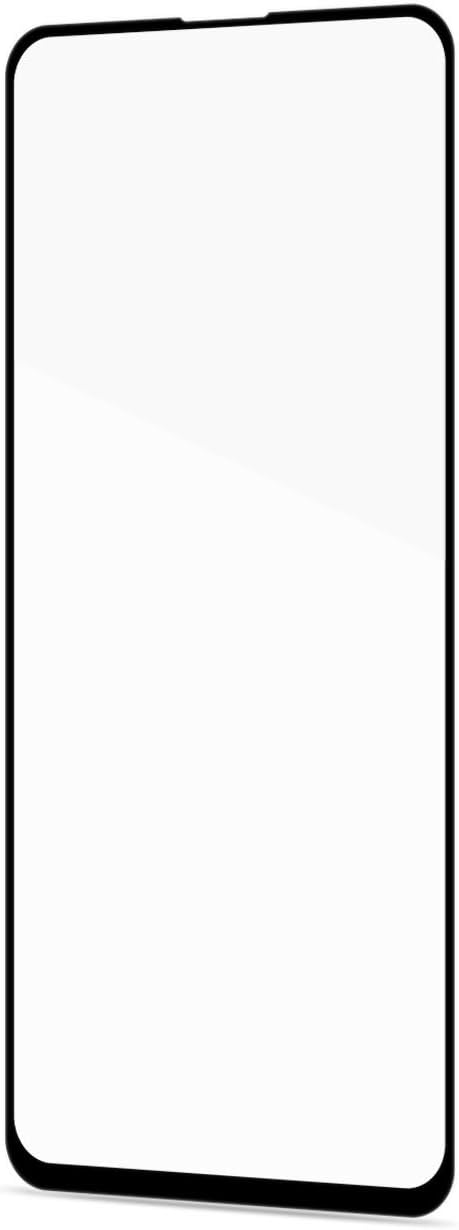 Celly Screen Protector for Samsung Galaxy A71, Tempered Glass 9H Hardness Anti-Scratch, Black (FULLGLASS887BK)