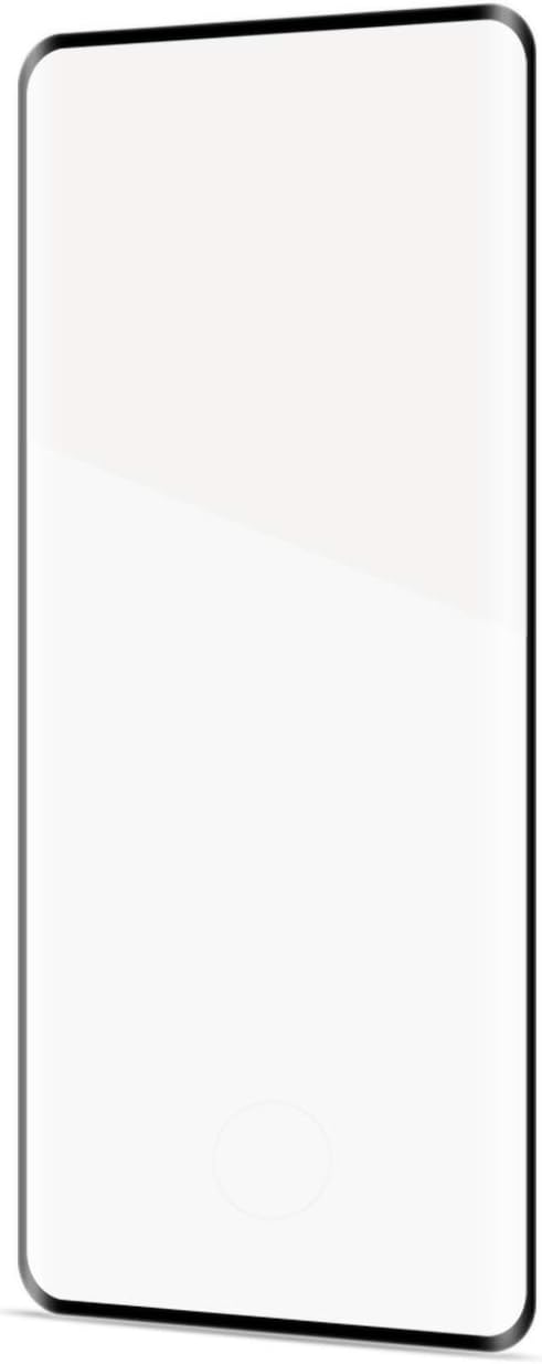Celly 3D Glass Screen Protector for Samsung Galaxy S20 Ultra, Tempered Glass 9H Hardness Round Edges Anti-fingerprint and Anti-Scratch, Black