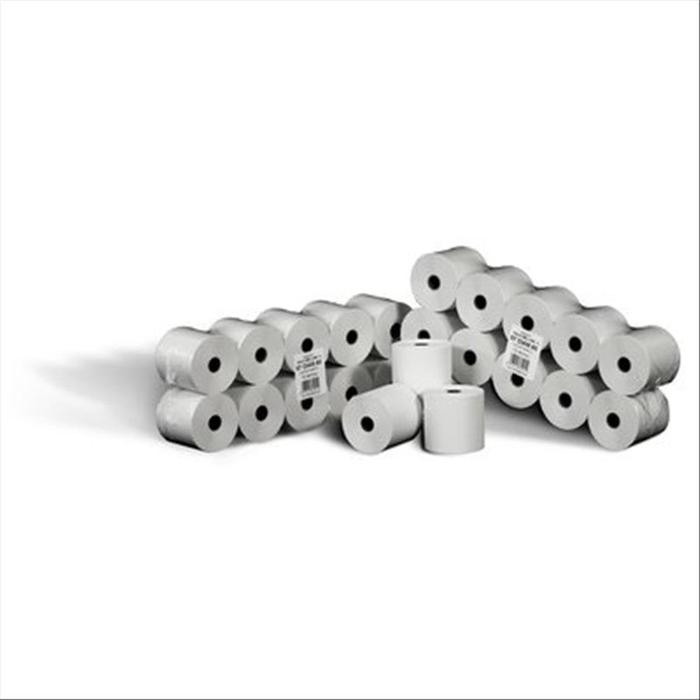 Rotomar AMG0570D06012B Rotolo Calcolatrice, Cellulosa Fibra Corta, 5.7 cm-35M-12 mm-60 mm, Confezione da 10