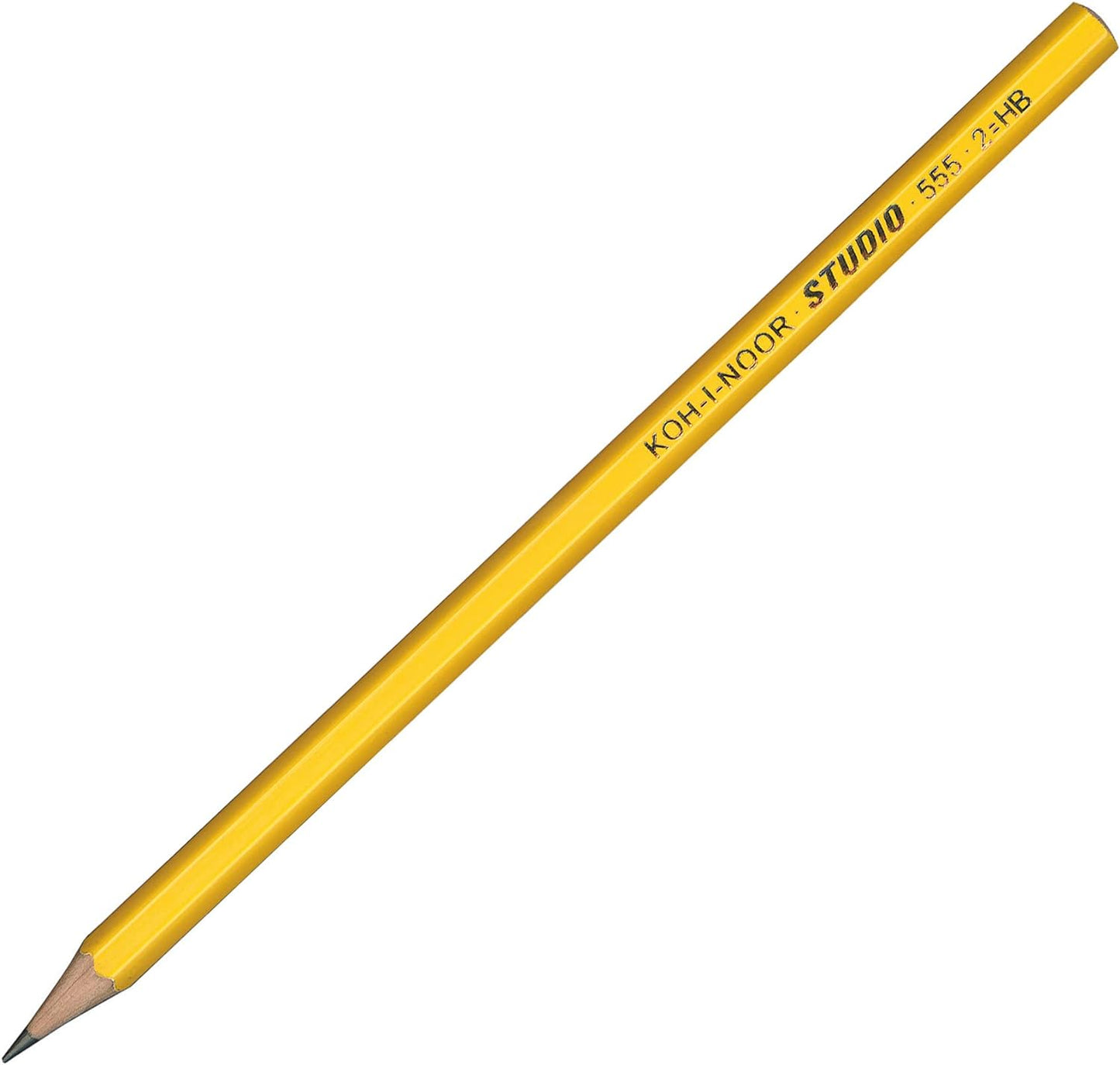 KOH.I.NOOR H555-1 Box of 12 Studio Pencils H555-2B