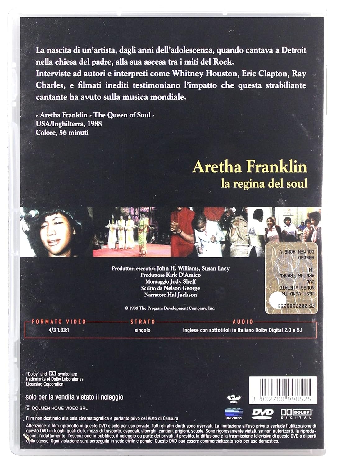 Aretha Franklin - La Regina Del Soul Region Free