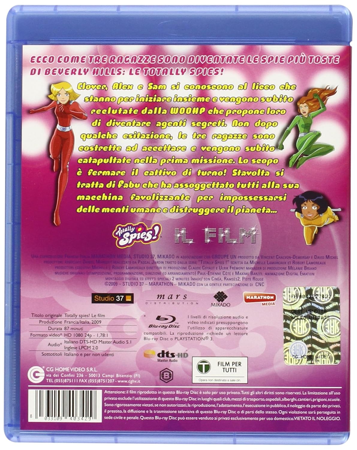 Totally Spies - Il Film - (Italian Import)