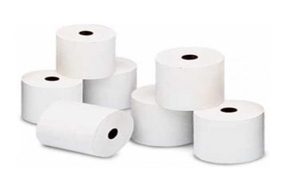 Olivetti 81120 Bianco – Rotolo (bianco, 50 G/M², 40 m, 5,7 cm