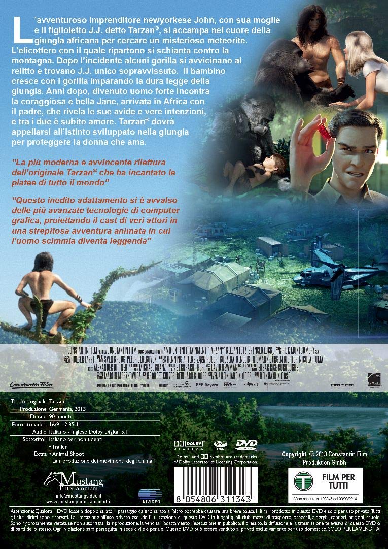 Dvd - Tarzan (1 DVD