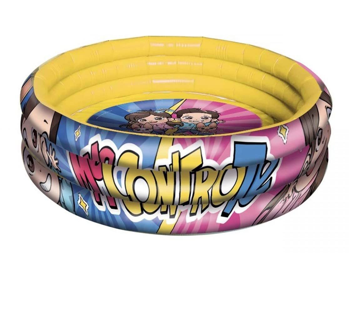 GRANDI GIOCHI Me Contro Te Pool 3 Rings 90 cm, MEN00000, 8056379111078