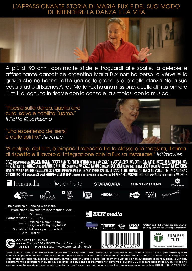 Cg Entertainment Dvd dancing with maria