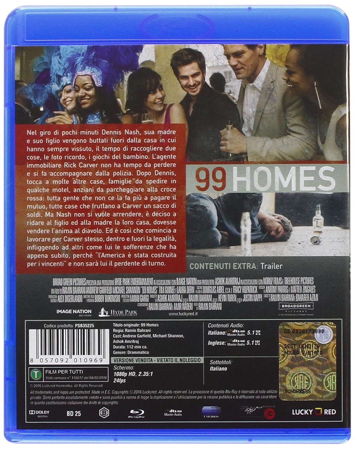 99 Homes Blu ray