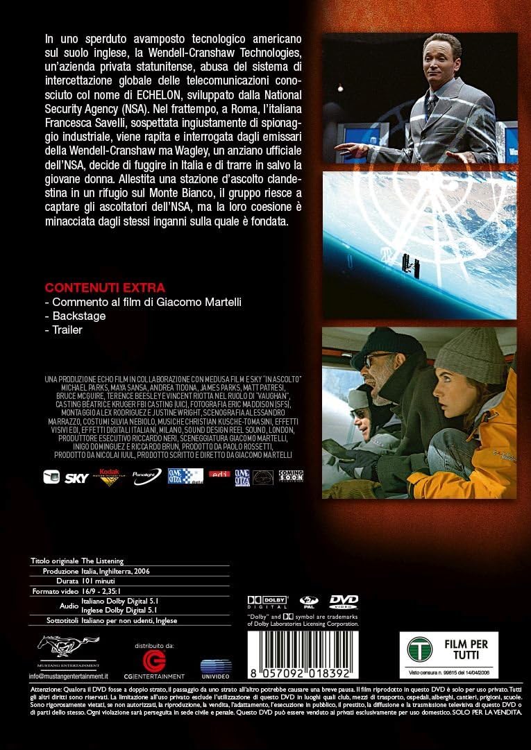 in ascolto - the listening DVD Italian Import