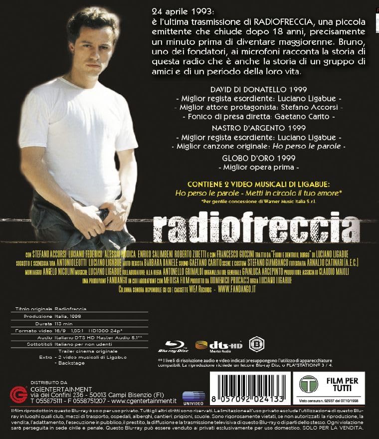 `Stefano Accorsi,Serena Gra... Radiofreccia - (Italian I