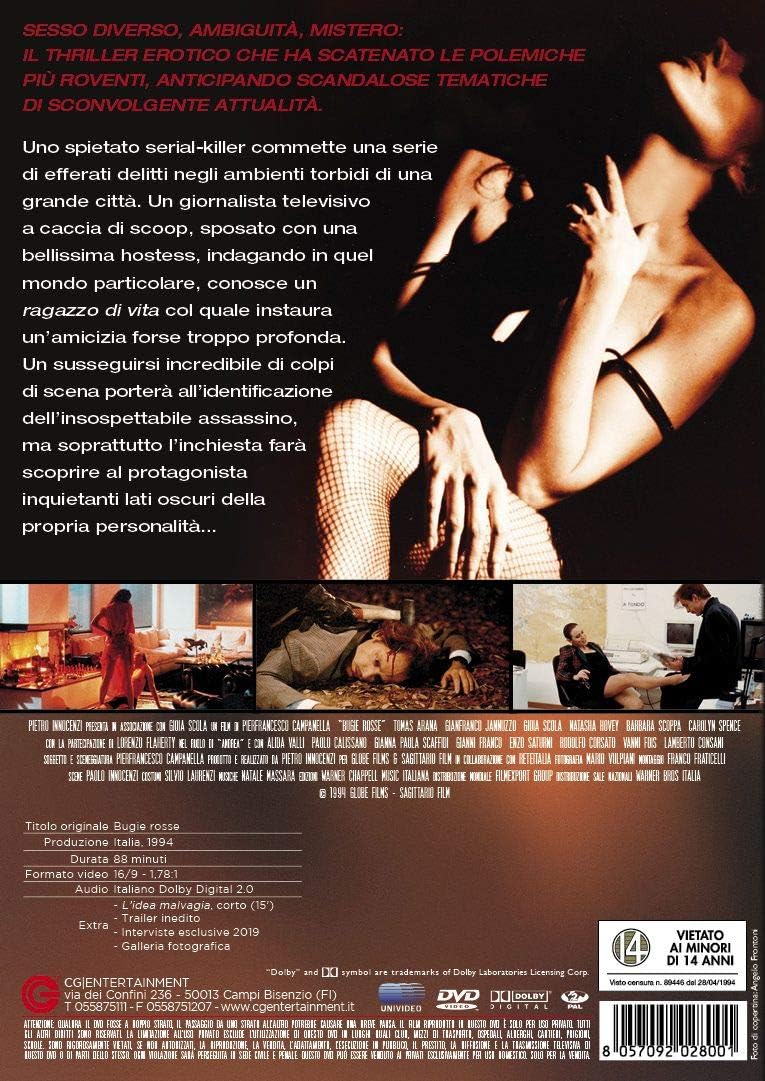 Bugie rosse (IMPORT) (No English version