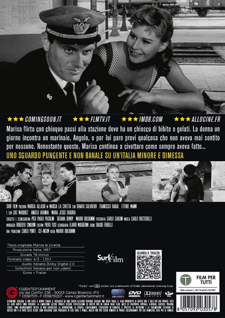 Dvd - Marisa La Civetta (1 DVD