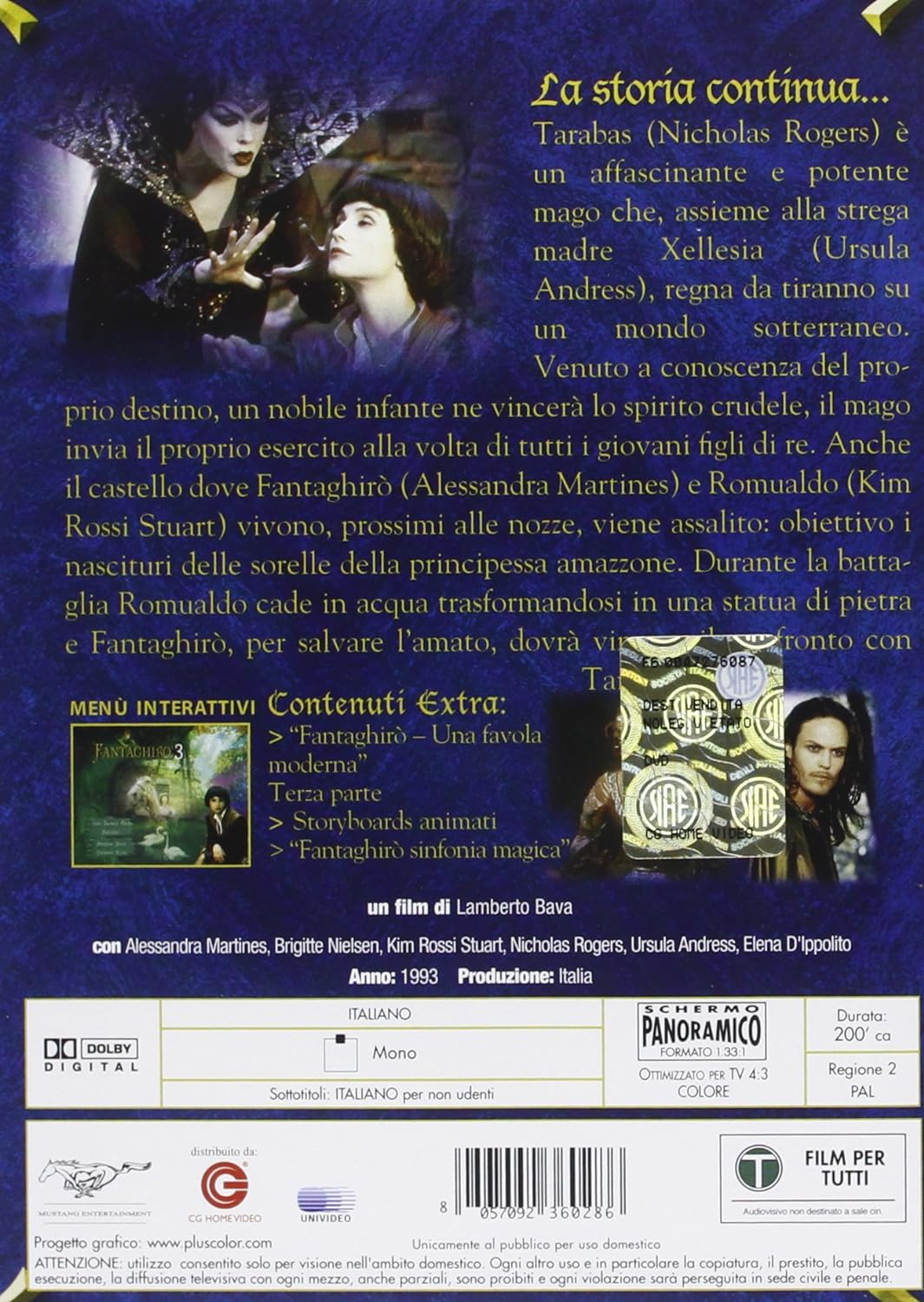 Fantaghiro' 3 (2 Dvd