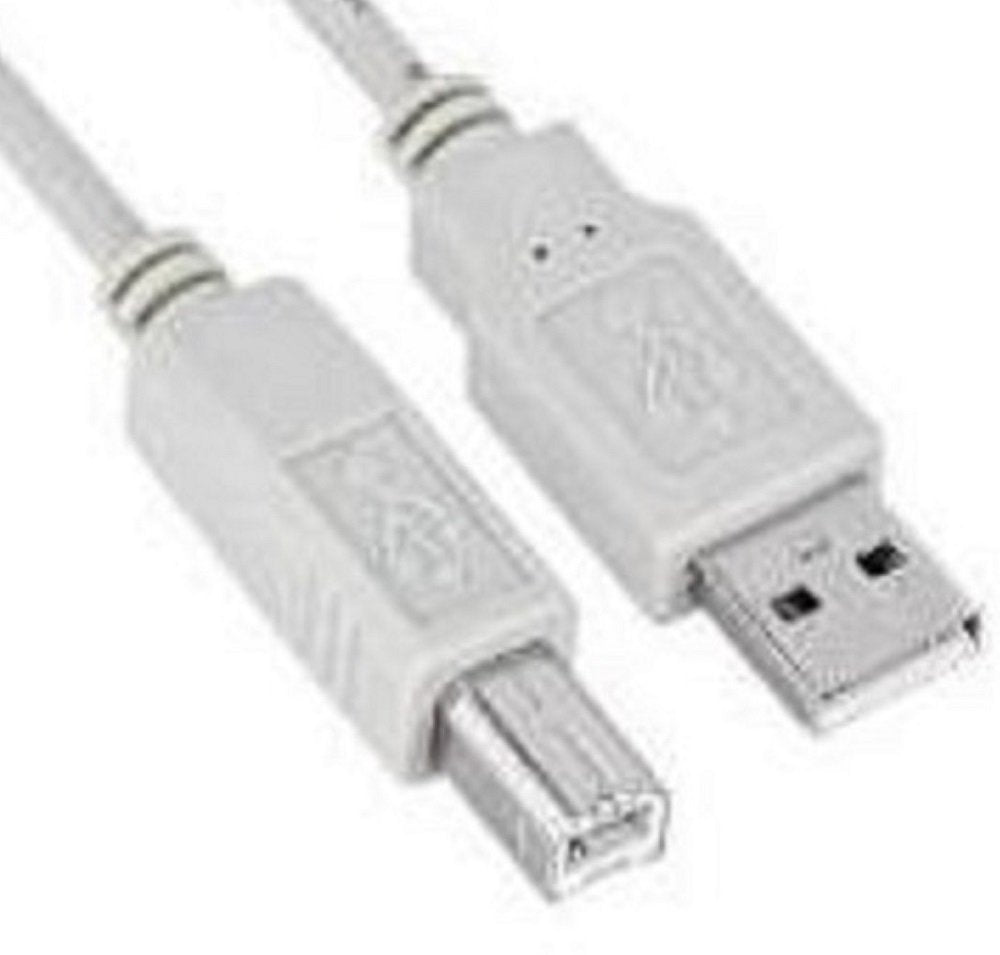 Nilox nx090301101 – USB Cable (USB A, USB B, Male/Male, White