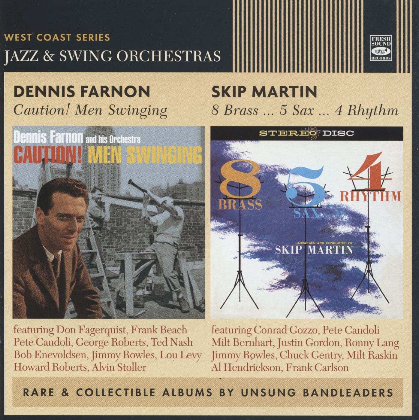 Caution Men Swinging + 8 Brass, 5 Sax, 4 Rhythm