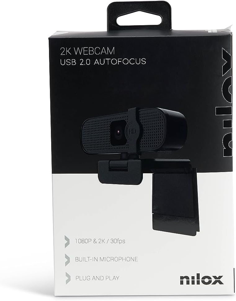 pos iberica solutions NILOX RIS Webcam 2K Video