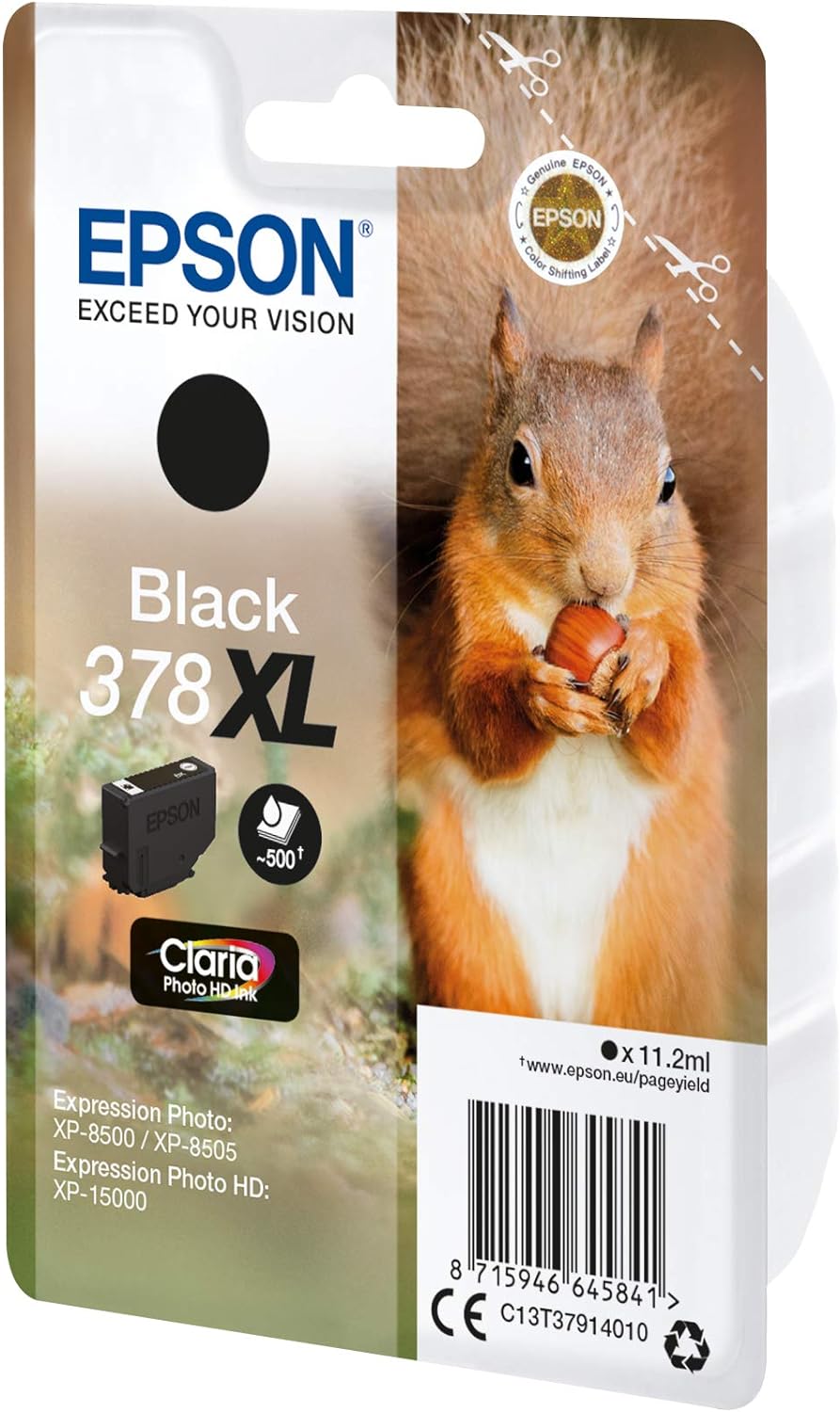 Epson C13T37914020 X-Large Inkjet Cartridge - Black