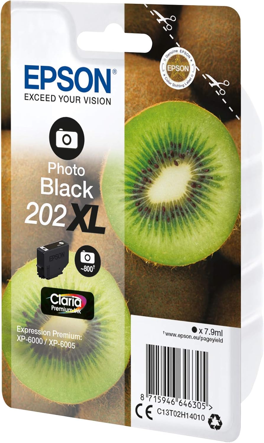 Epson C13T02H14020 XL Original Inkjet Cartridges - Black