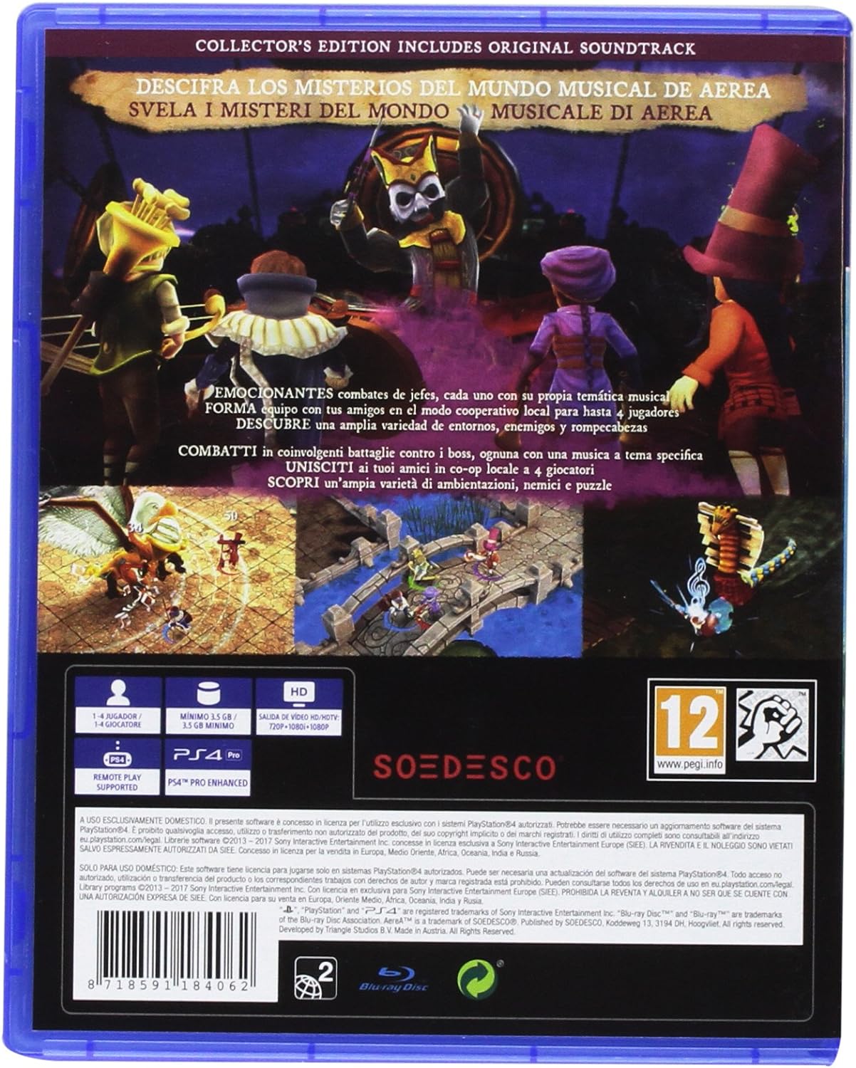 Soedesco Aerea - PlayStation 4 PlayStation 4 standard