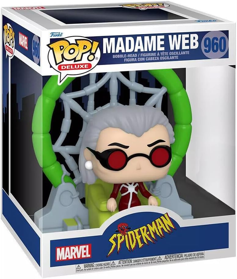 Funko Pop Spiderman Animated Series Madame Web Deluxe Figure (Special Edition
