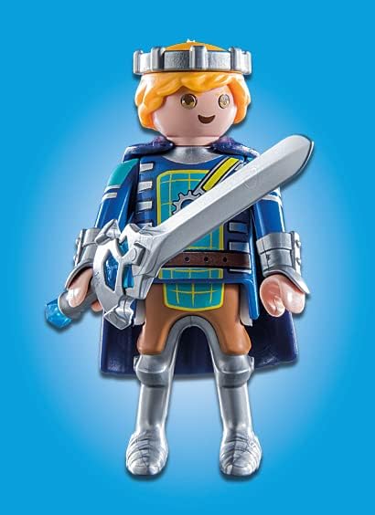 Playmobil 71301 Novelmore Knights - Arwynn with Invincibus, castle, knights, toy knights, knight rider, medieval, armour, knights playset for Children Ages 4+