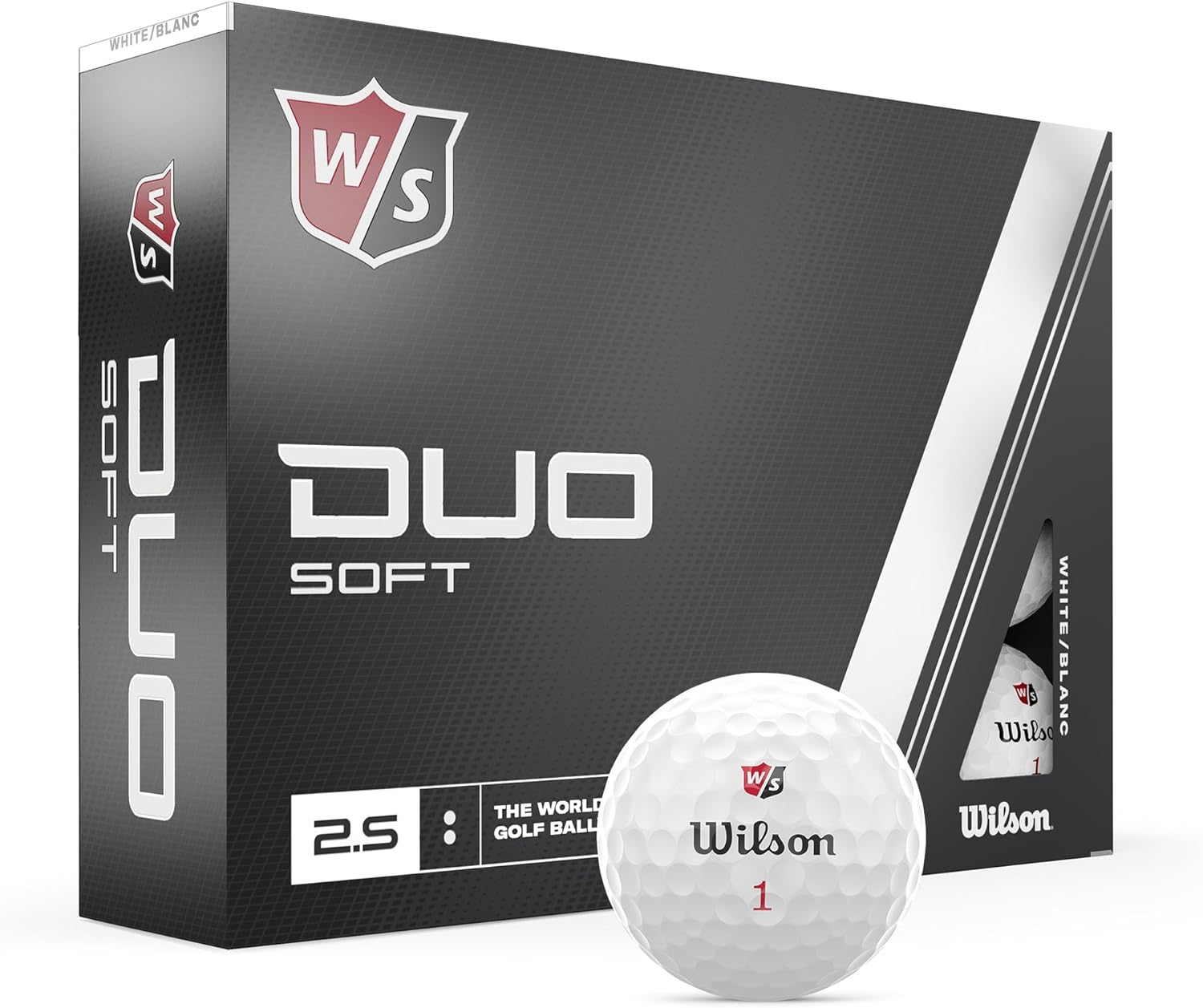 Wilson - Duo Soft 12-Ball - White