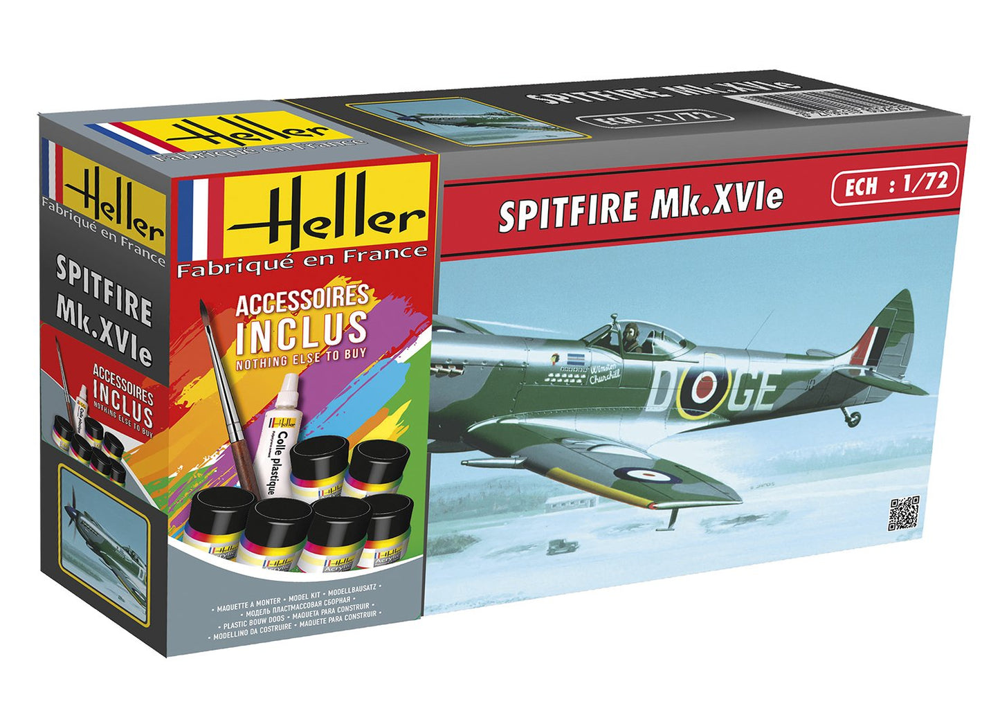 Heller HEL56282 Model Kit, Various