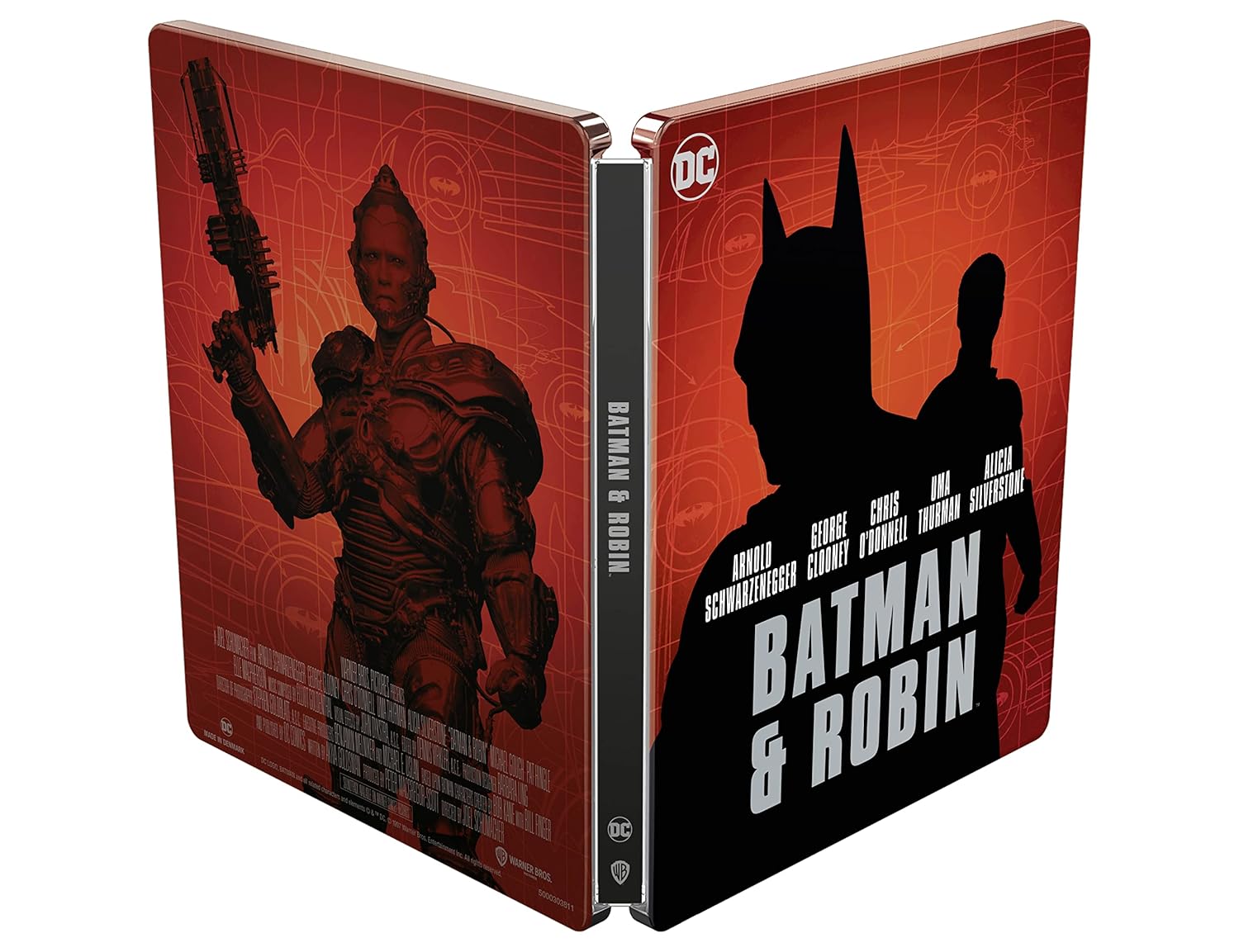 BATMAN & ROBIN STEELBOOK (4K Ultra HD + Blu-Ray)