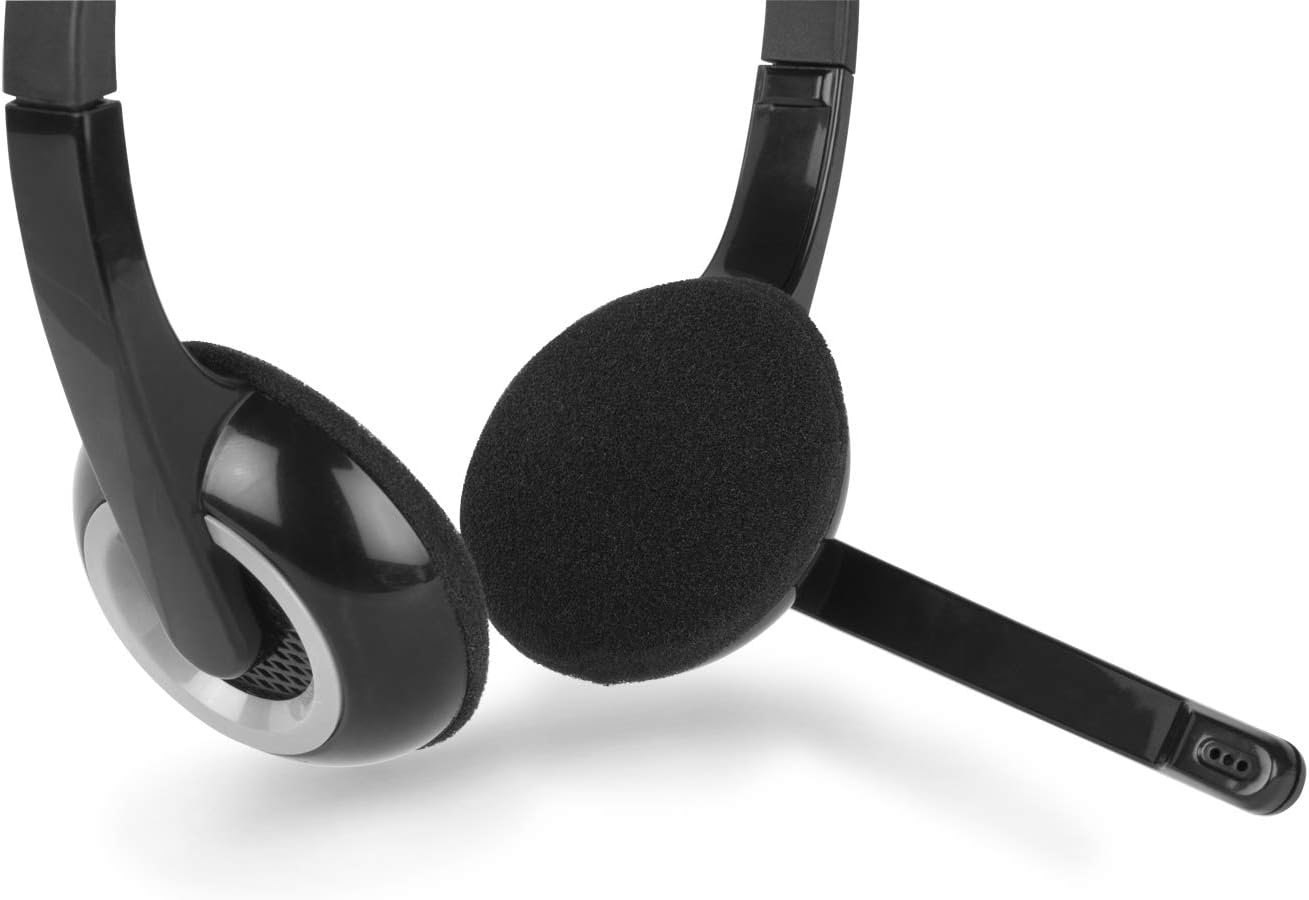 Hamlet - HHEADMXXX - Cuffia business Stereo per computer (Jack 3.5mm Combo