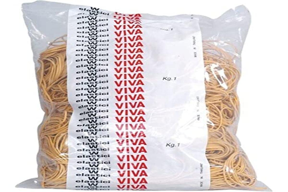 VIVA E040 Rubber Elastic, 40 mm Pack of 1000