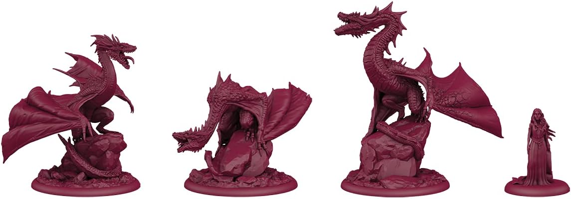 CMON Asmodee A Song of Ice & Fire - Mother of the Dragons | Expansion | Tabletop | 2 Players | From 14+ Years | 45+ Minutes | German | Multilingual