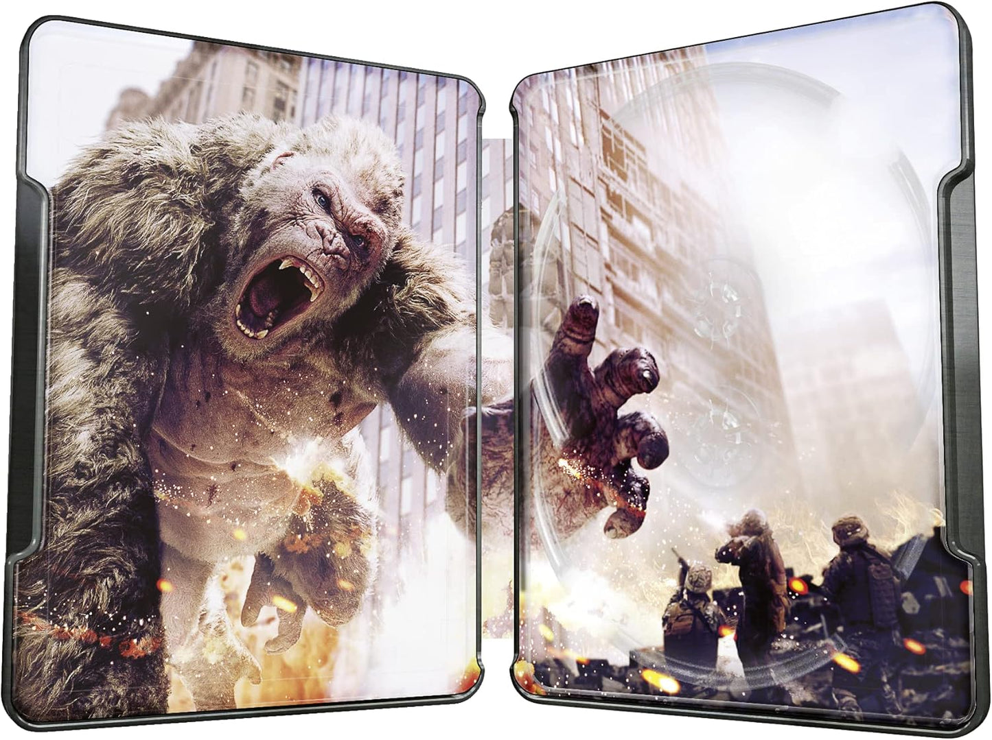 RAMPAGE - FURIA ANIMALE JAPANESE STEELBOOK (4K Ultra HD + Blu-Ray