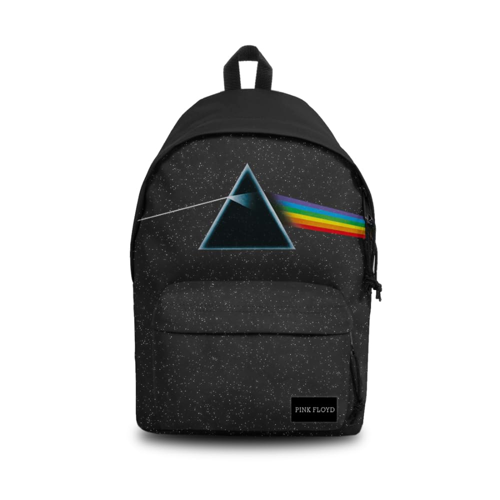 The Dark Side Of The Moon Pink Floyd Knapsack (One Size) (Black