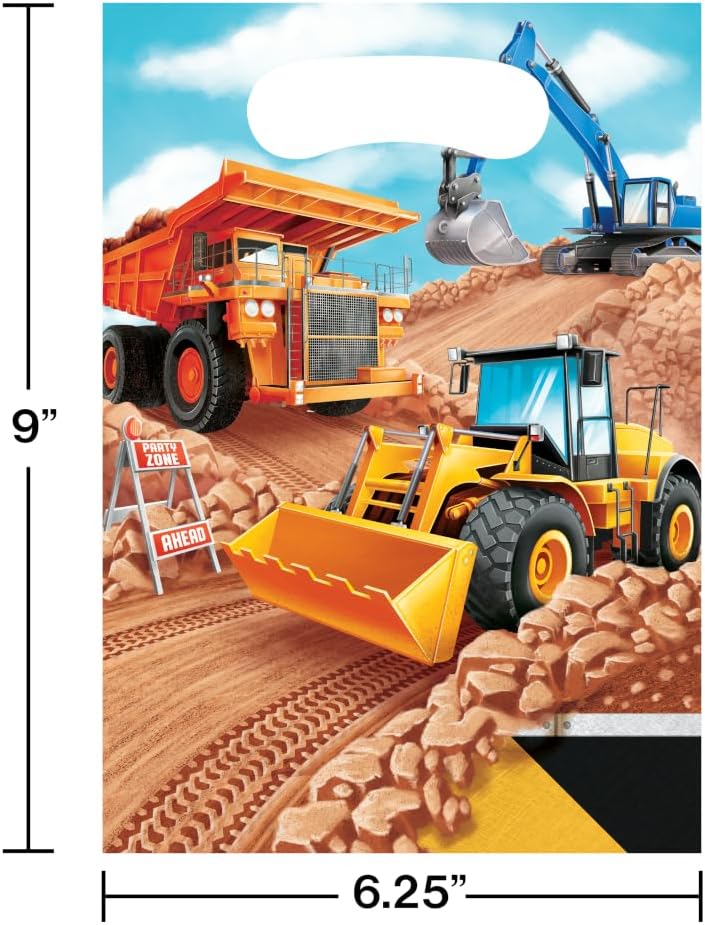 Haza Witbaard - Werkvoertuigen Uitdeelzakjes 8st.