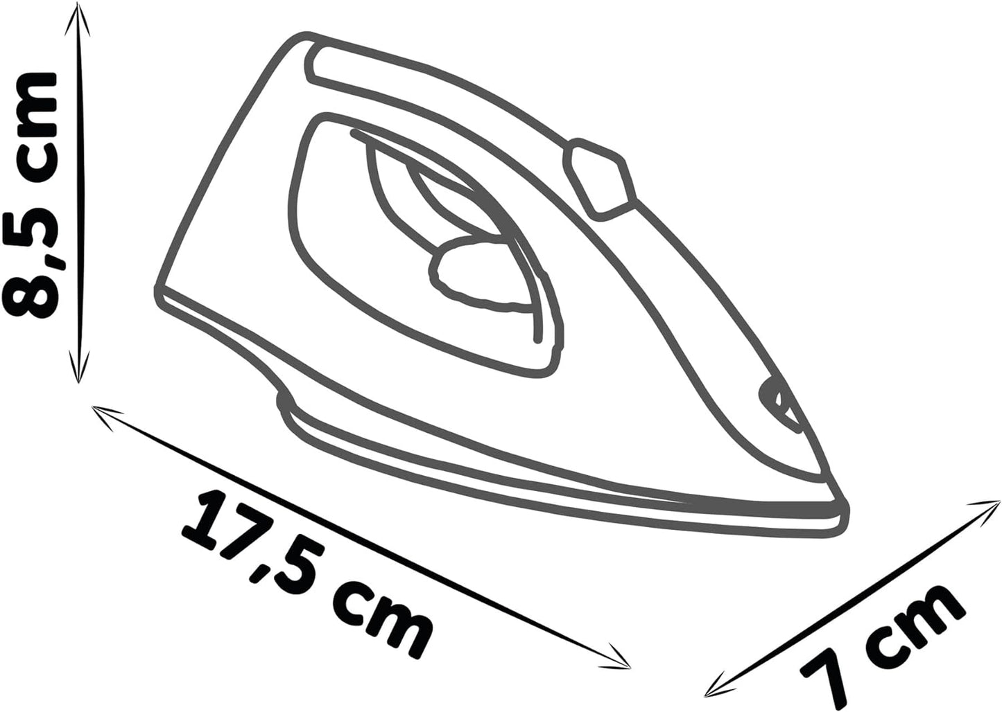 Smoby 330122 Ironing Board with Steam Station, Multicoloured