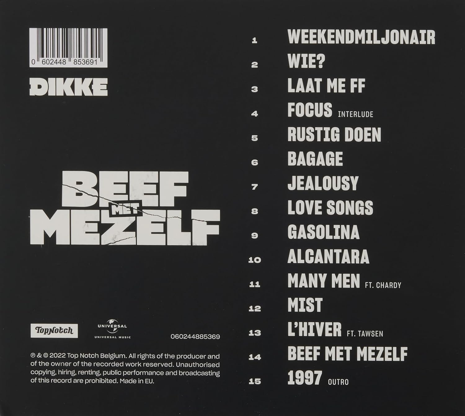 Beef Met Mezelf