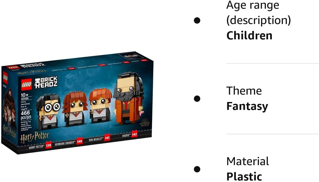 LEGO Brickheadz Harry, Hermione, Ron & Hagrid (40495)