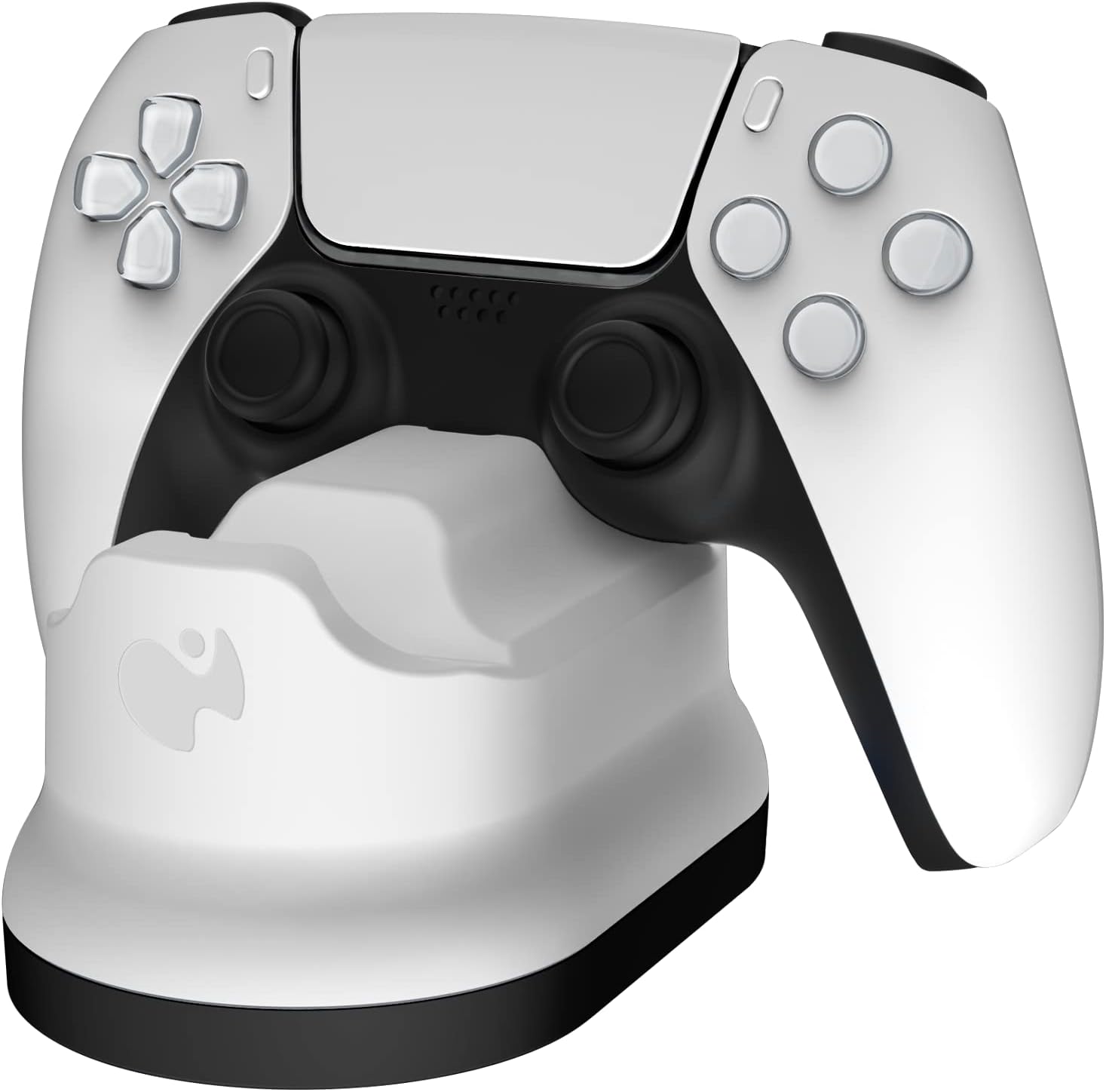PDP Gaming PlayStation 5 METAVOLT Dual Charging Station for 2 Wireless PS5 Dualsense Controllers (White