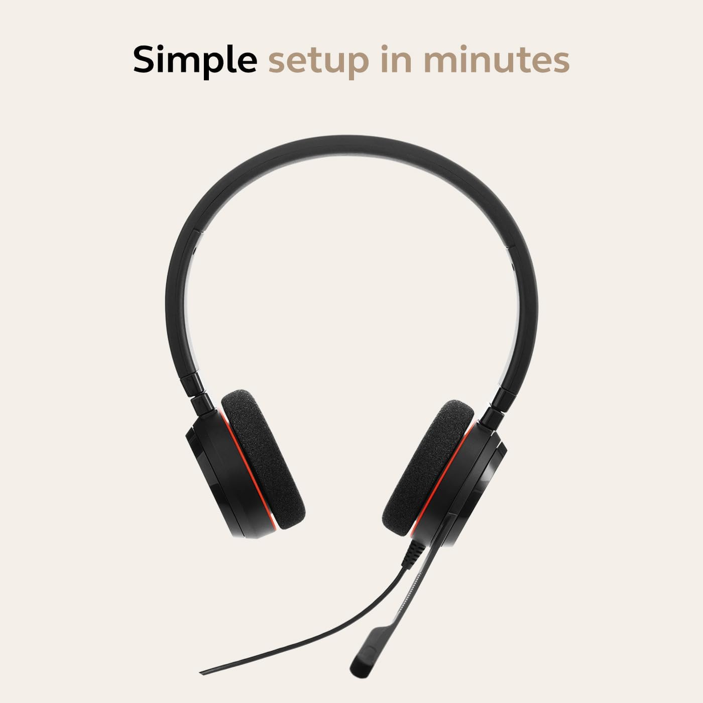 Jabra Evolve 20 Stereo MS USB-C