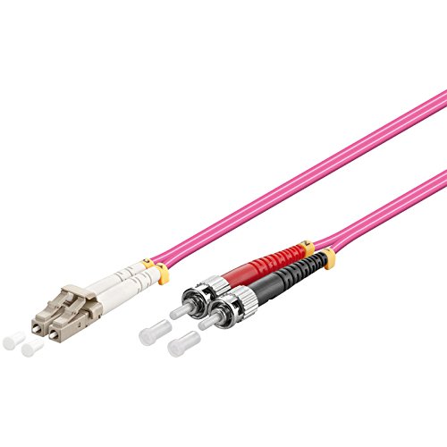 PW WP WPC-FP4-5LCST-020 Cable de Fibra Óptica 2 m OM4 LC St Violet - Cables de Fibra Óptica (2 m, OM4, LC, St, Male Connector/Male Connector, Violeta