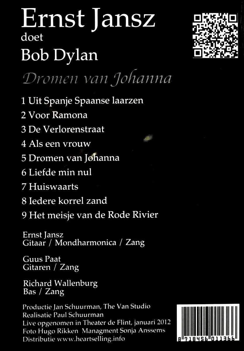 Ernst (Doet Bob Dylan) Jansz - Dromen Van Johanna - Live