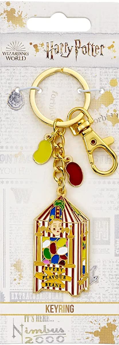 Harry Potter Official Bertie Botts Keyring by The Carat Shop